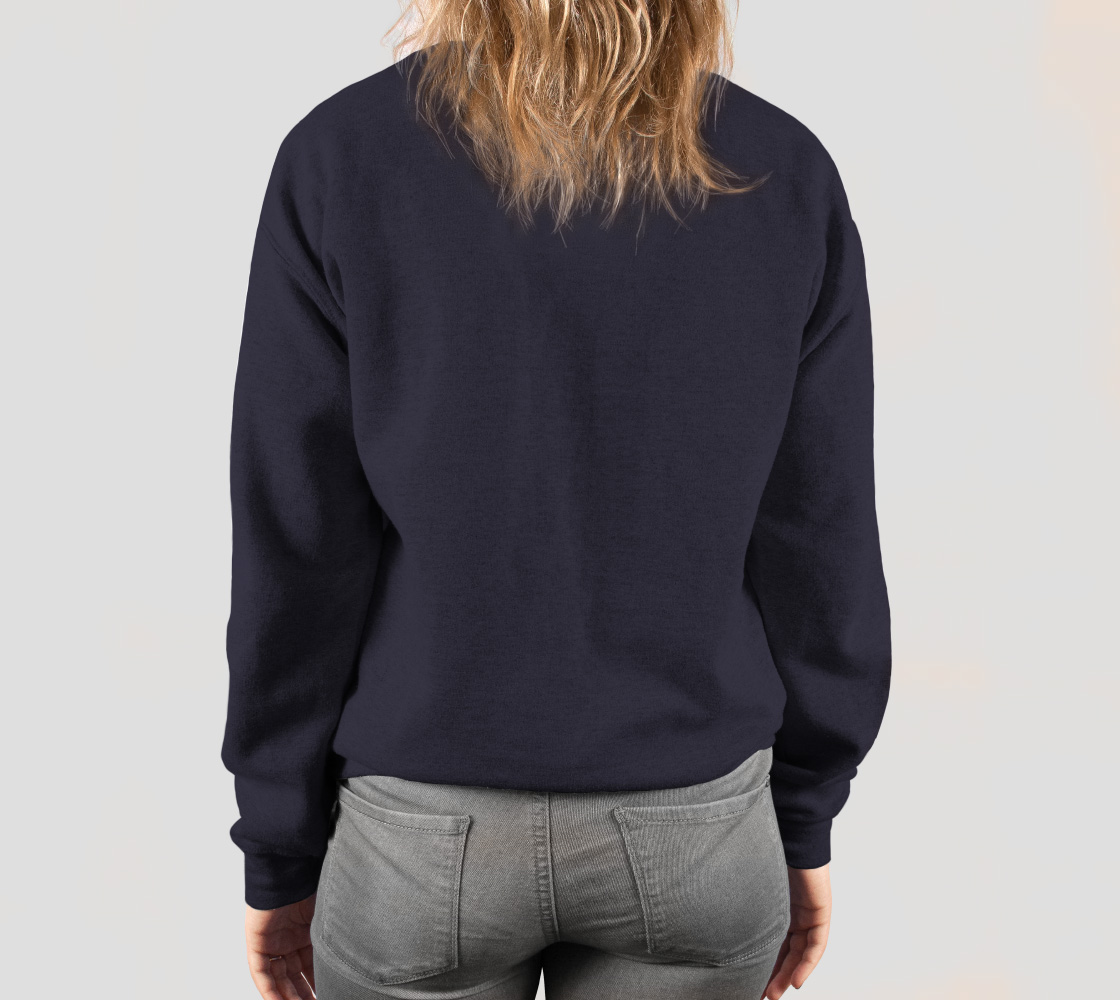 Sweatshirt - Into the Blue (White)