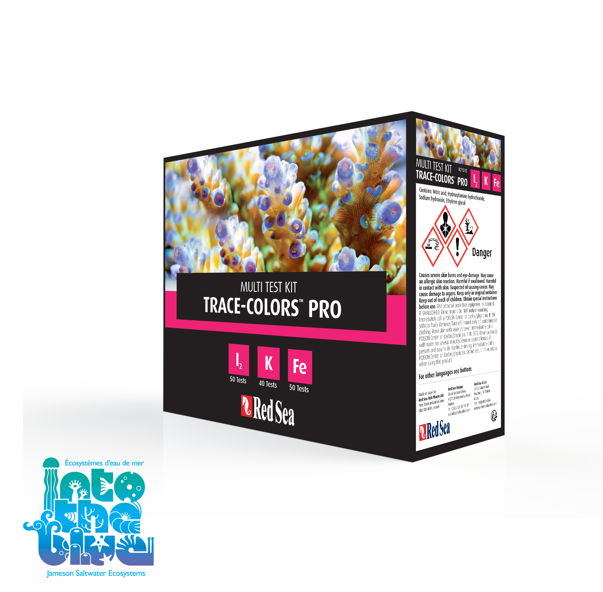 Red Sea - Trace-Colors Pro | Multi Test Kit