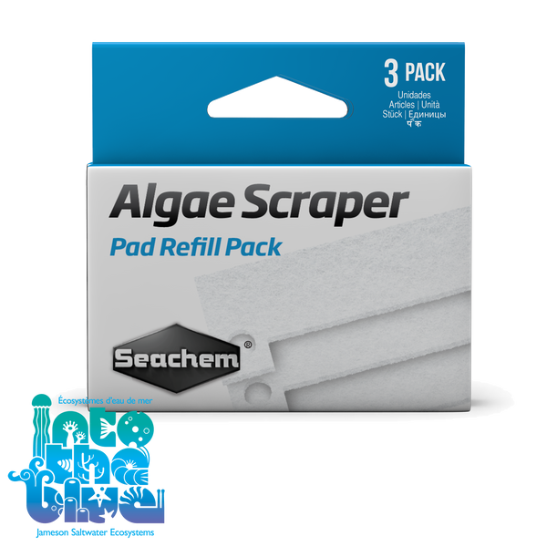 Seachem - Algae Scraper | Replacement Scrubber Pads