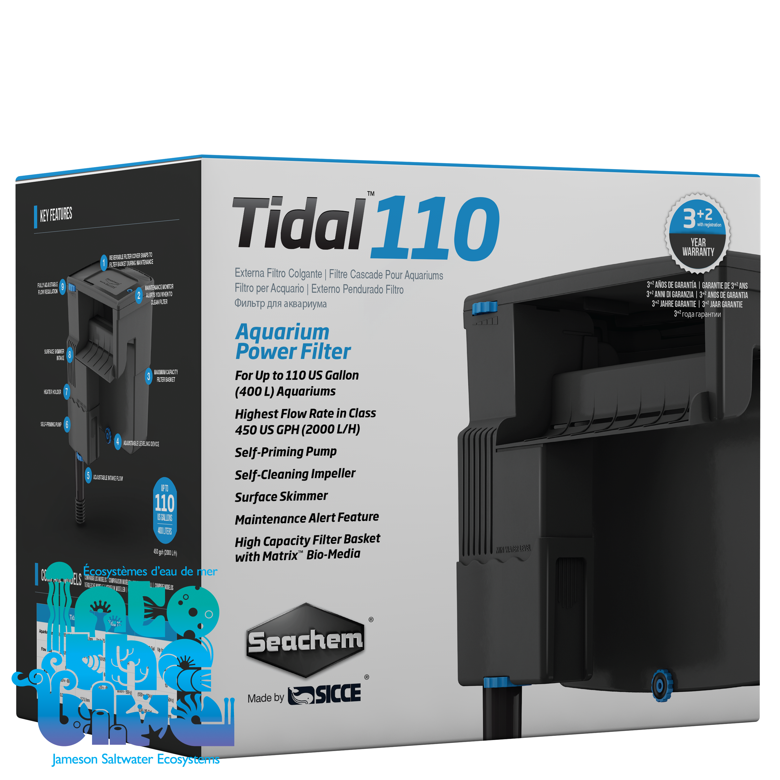 Seachem - Tidal 110 Filter