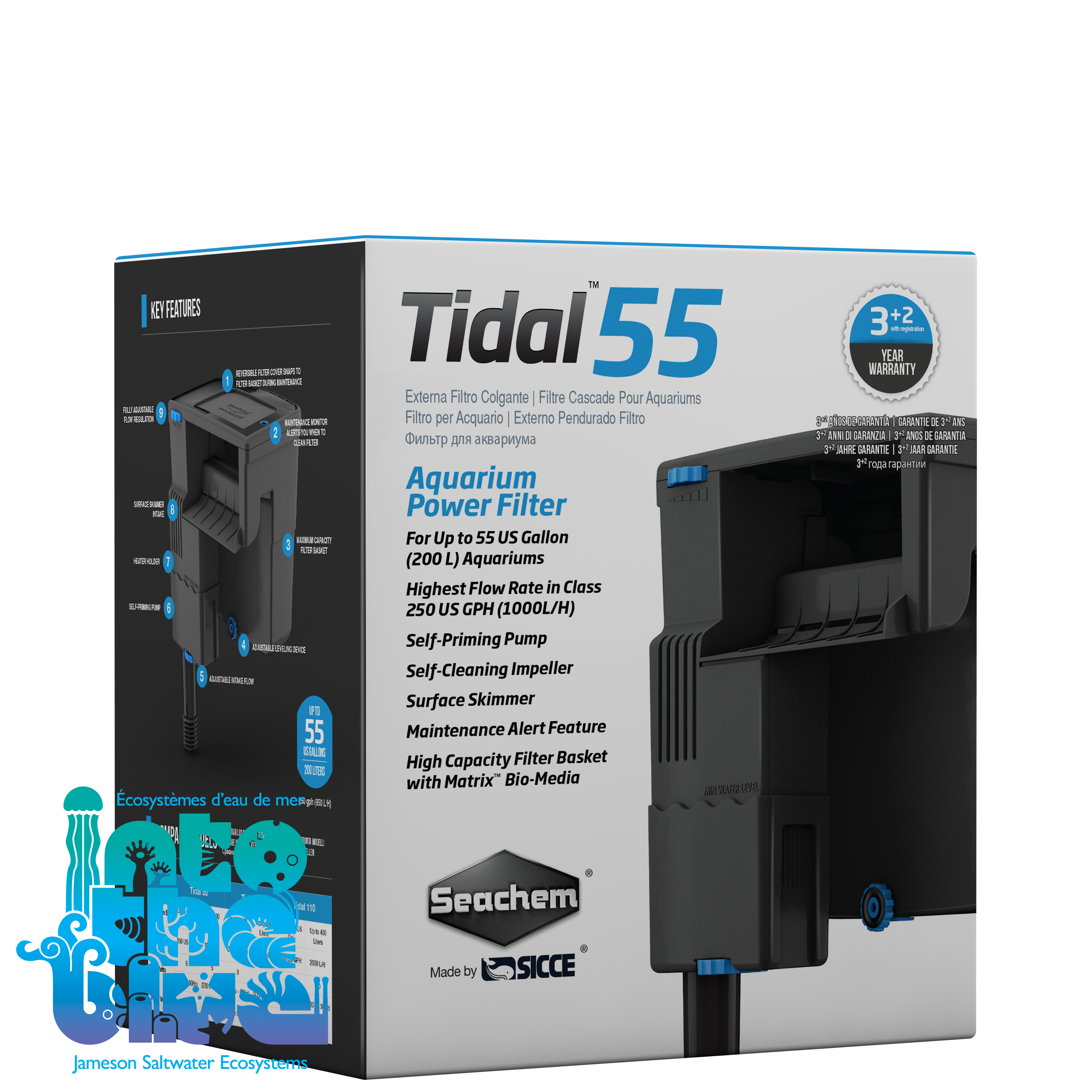 Seachem - Tidal 55 Filter