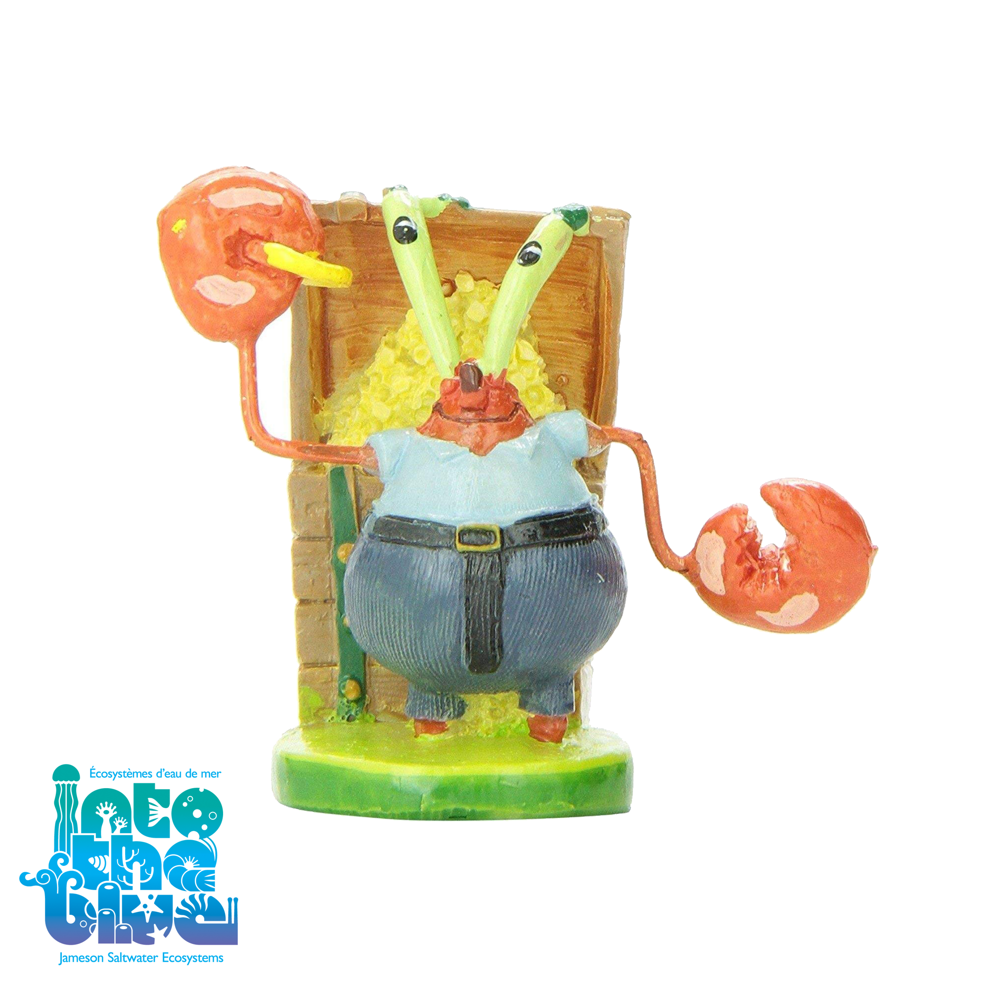 Penn-Plax - Aquarium Decor | Nickelodeon - SpongeBob SquarePants | Mr. Krabs