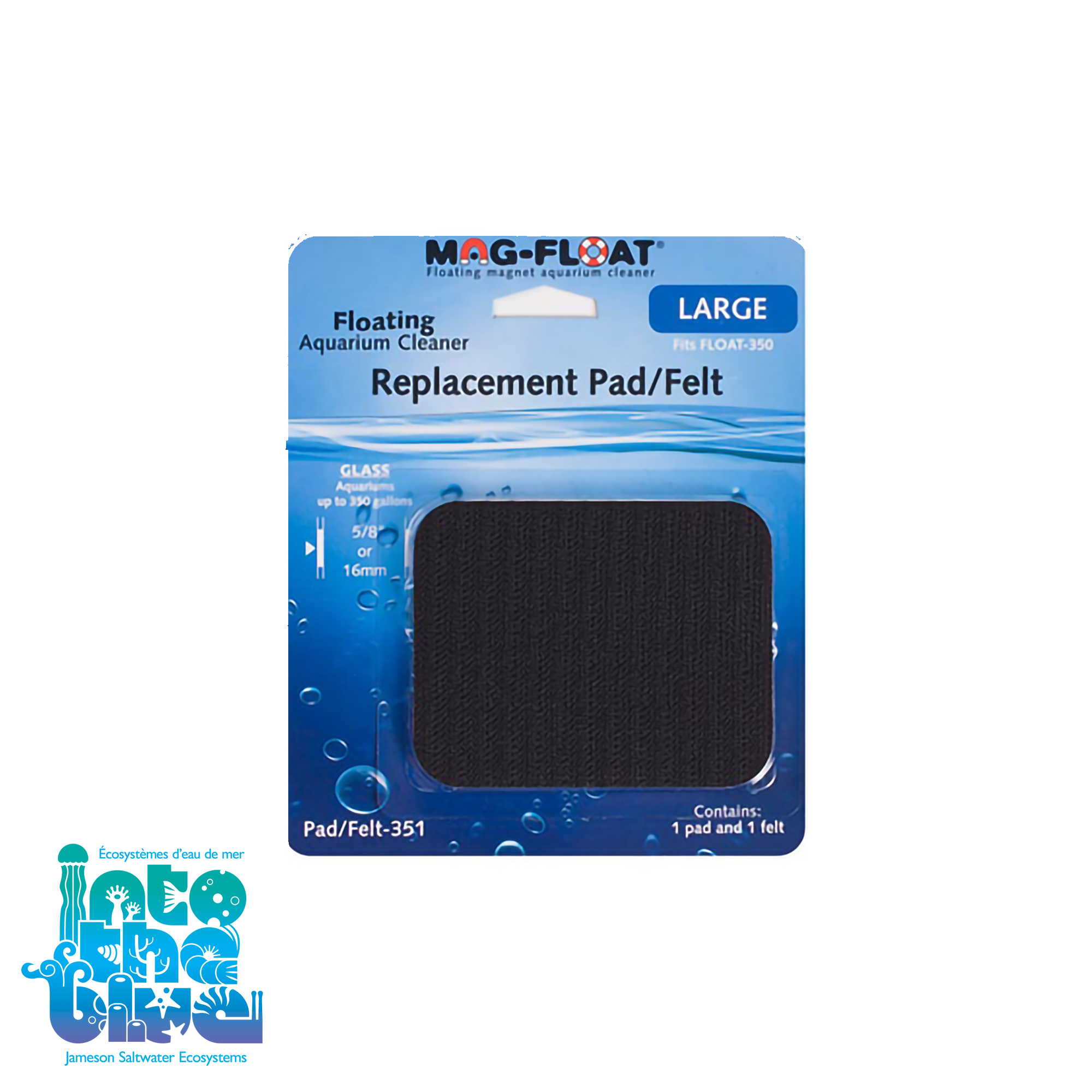 Mag-Floats - Floating Magnet Aquarium Cleaner | Replacement Pads