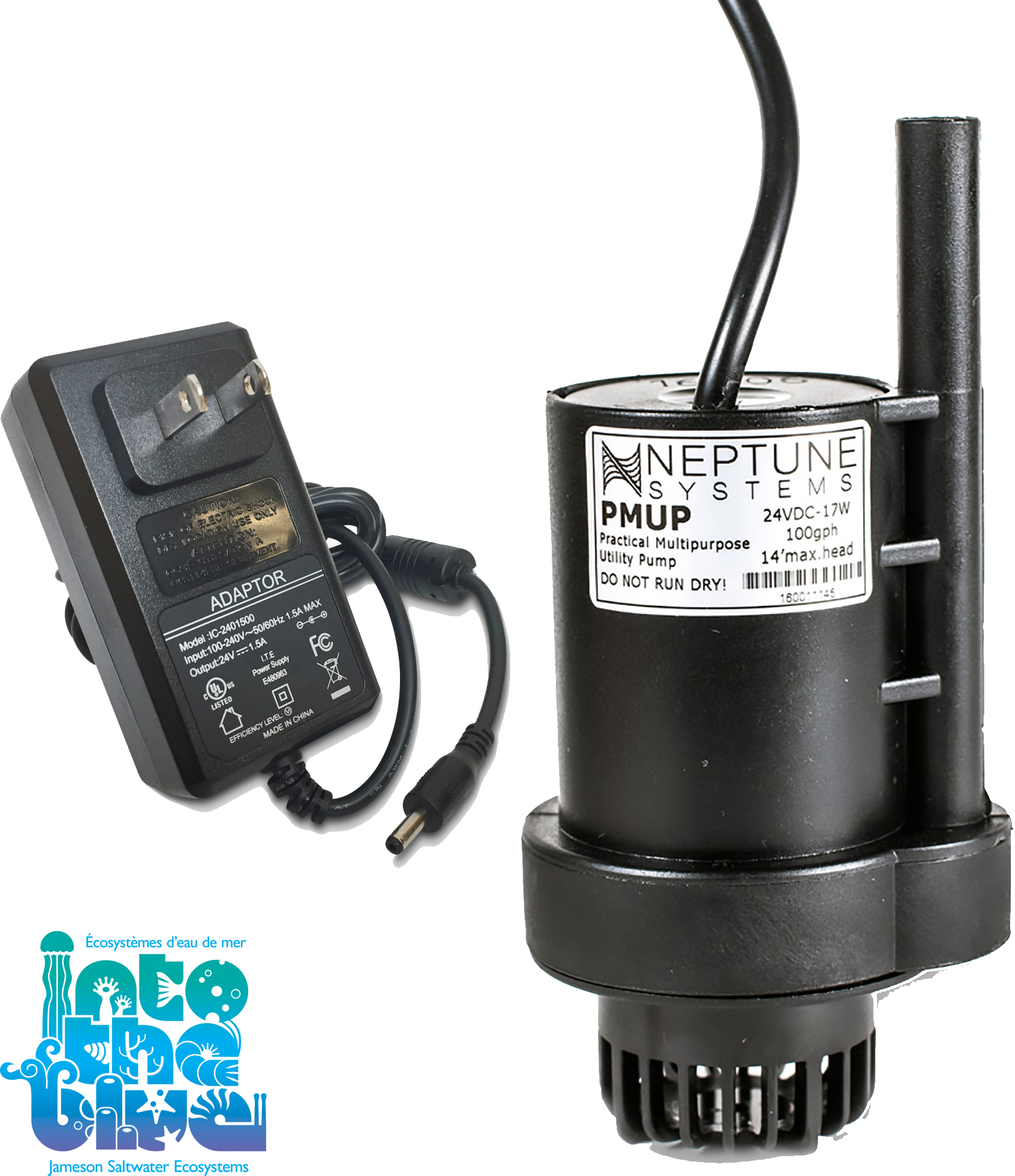 Neptune Systems - PMUP | Practical Multi-Purpose Utility Pump w/ Power Supply