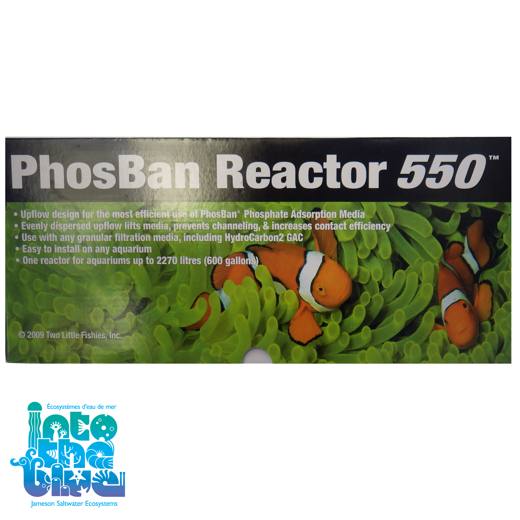 Two Little Fishies - Phosban Reactor
